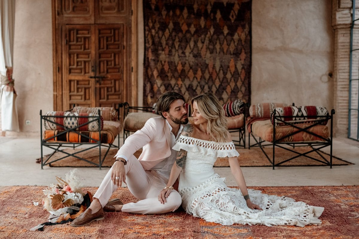 Inspo de boda de destino en Marrakech, Marruecos 